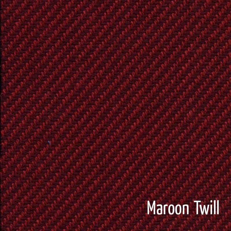 Maroon Twill