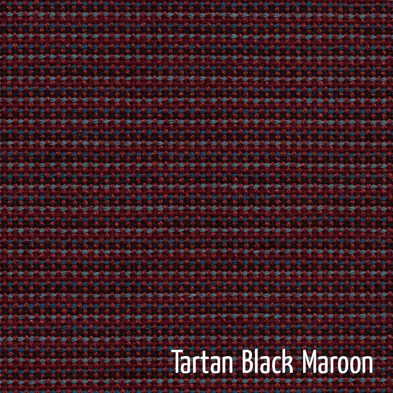 Tartan Black Maroon