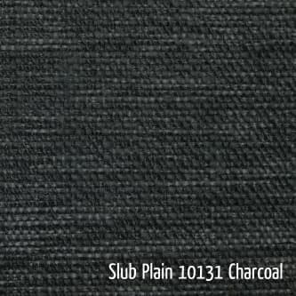 Slub Plain Charcoal